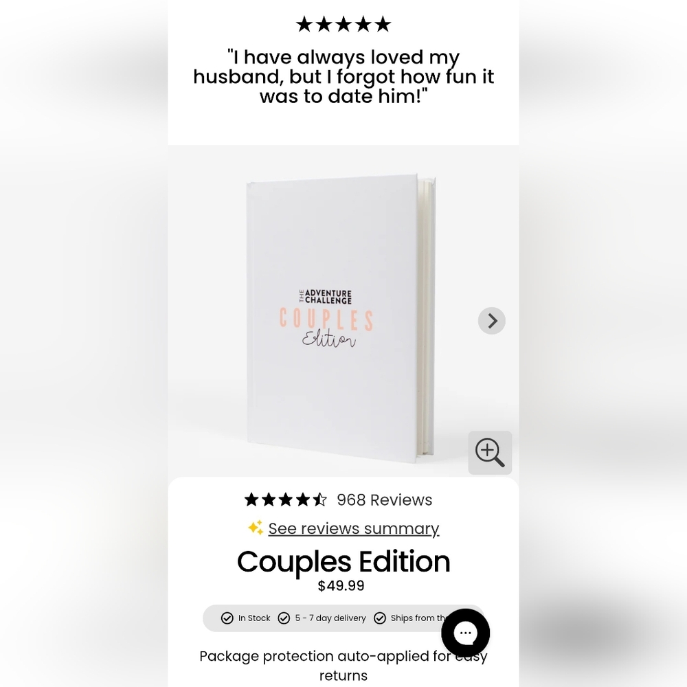 The Adventure Challenge Game Couples Edition - New - Picture 3 of 6